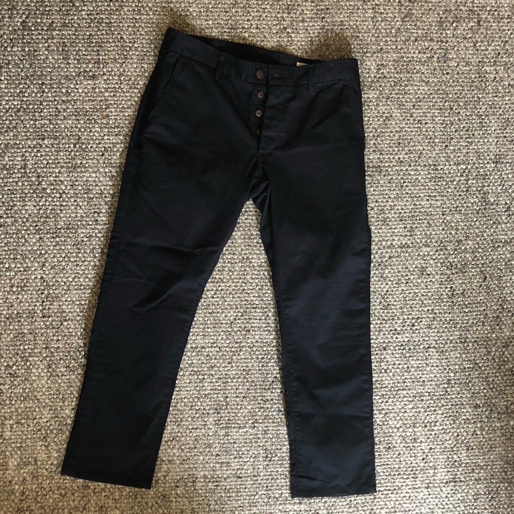 Grown & Sewn Cotton Black Men’s Pants Size 34x29